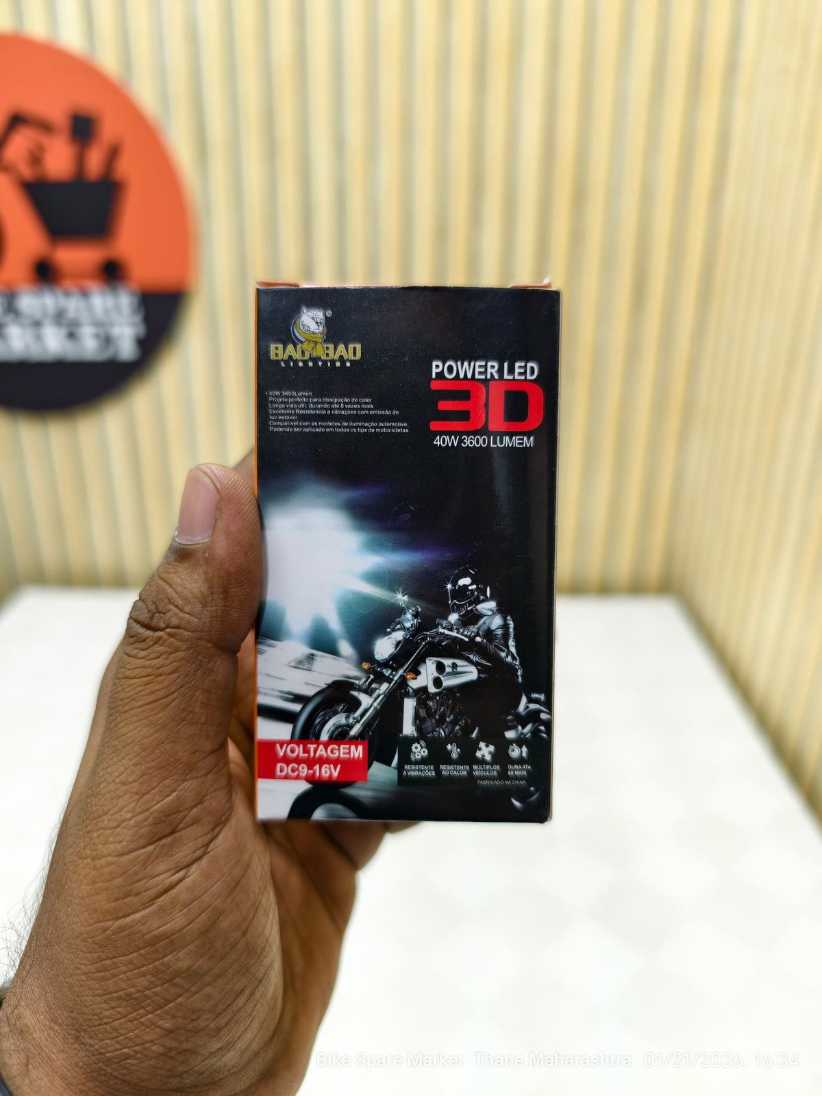 BADBAD 3D LED HEADLIGHT BULB 40W