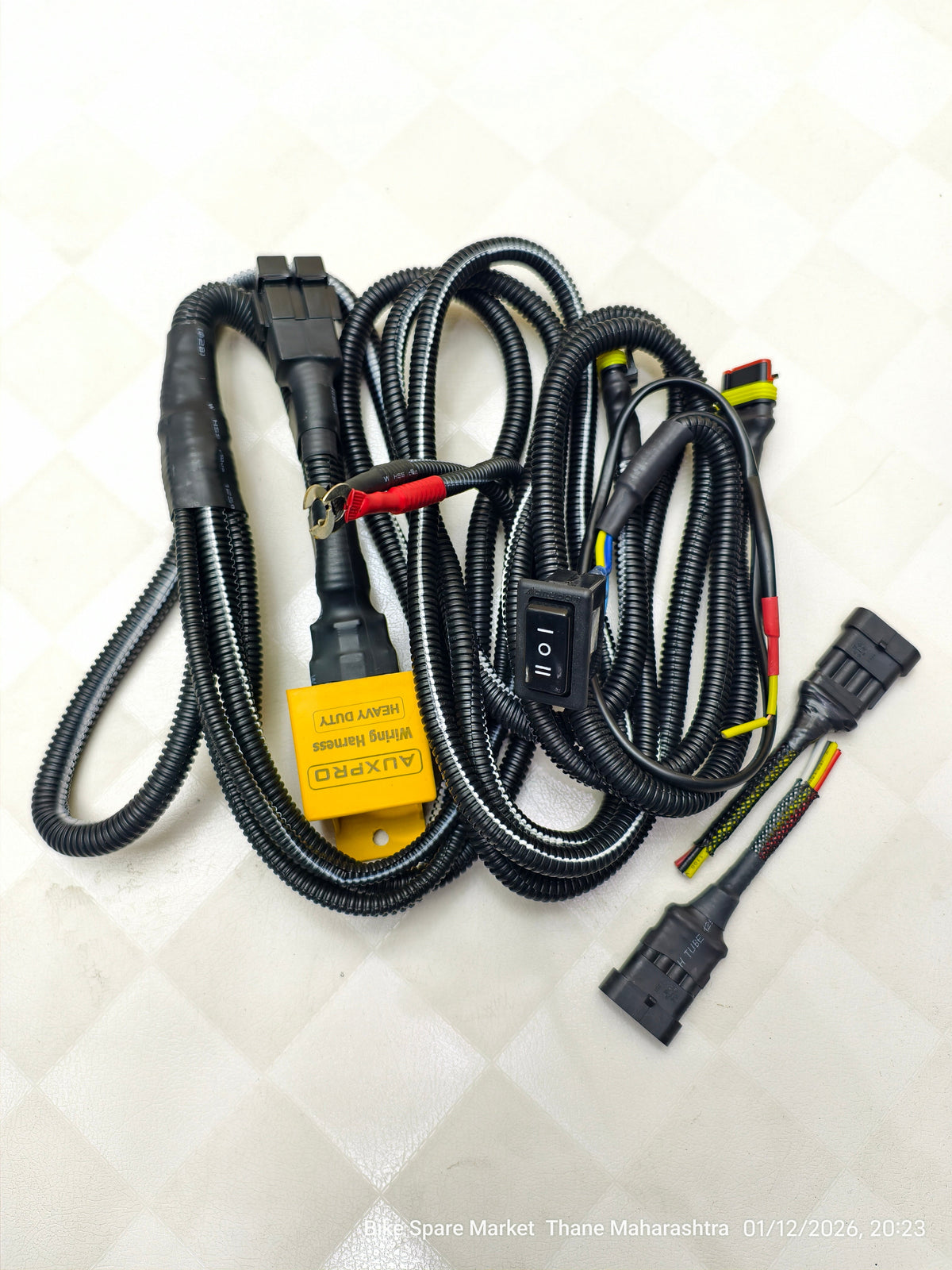 Auxpro Harness Support Upto 500w (6M Warranty)