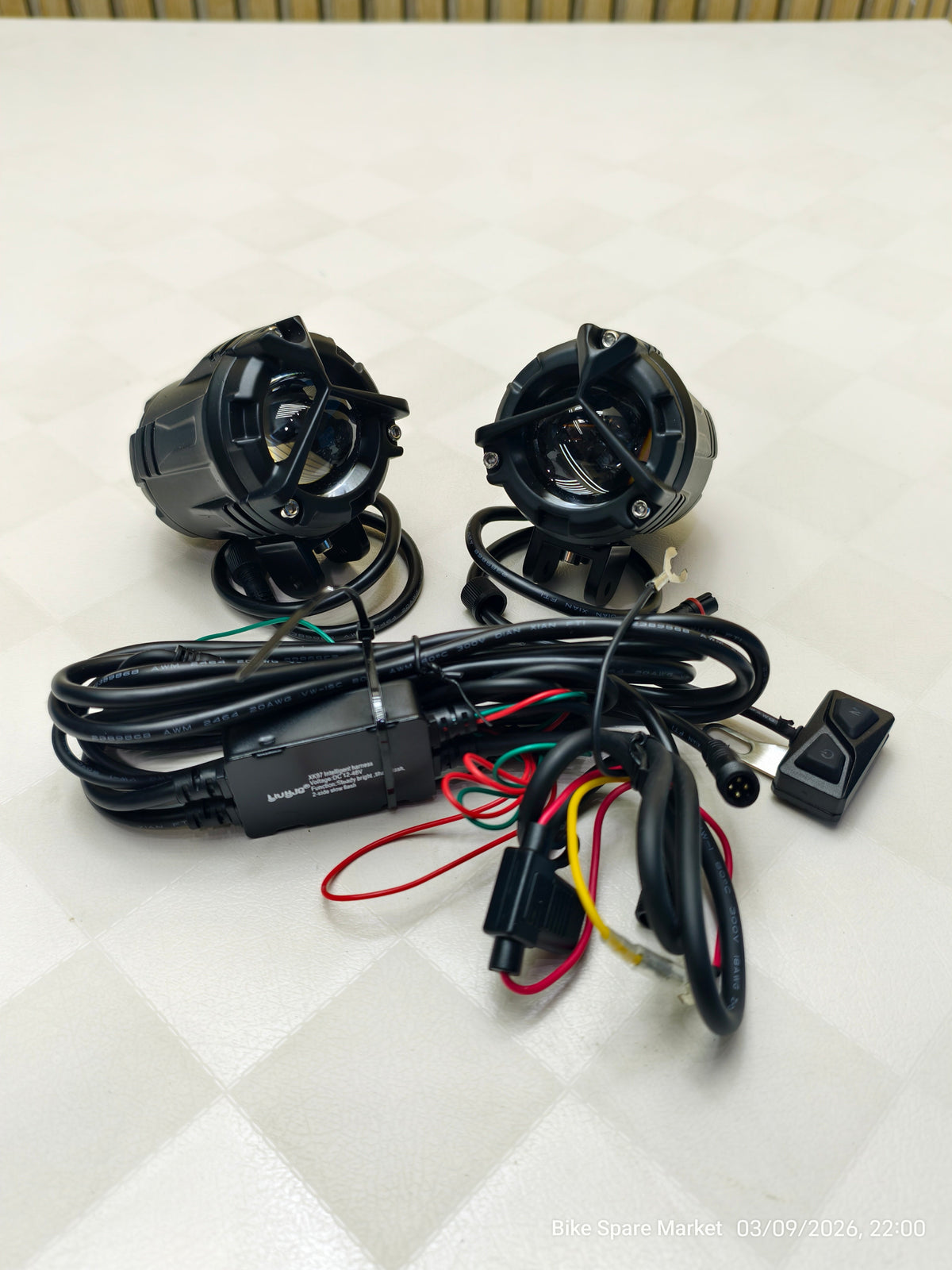 ( Upgrade New Version ) HJG Mercedes Y Fog Light With Harness Red Devil HJG-104 6m Warranty