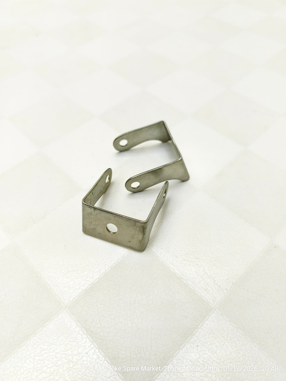 HjG 4×4 Fog Light Base Clamp SS