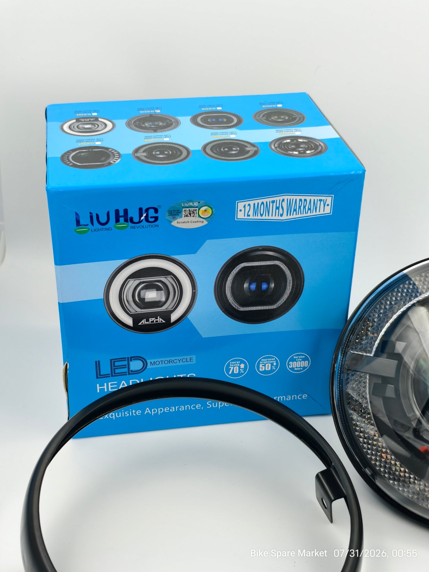 ( Triumph Full Kit ) HJG C-318 DIAMOND π 108 WATT High 58 watt low 50 watt ( 6m Warranty )