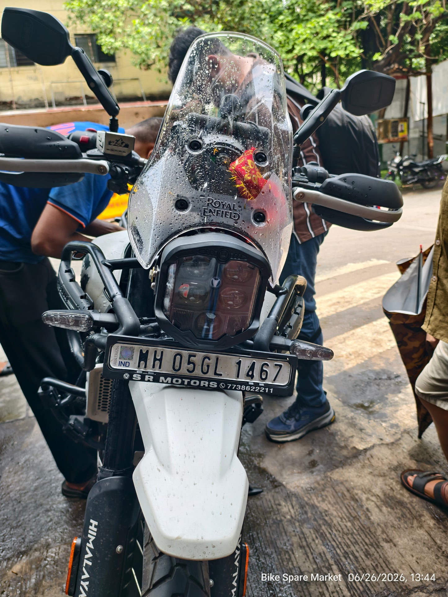 HJG GODS EYE V2 FOR ROYAL ENFIELD HIMALAYAN 452 , Guerrilla 450 90w low 120w high ( Full kit ) ( 6m Warranty )
