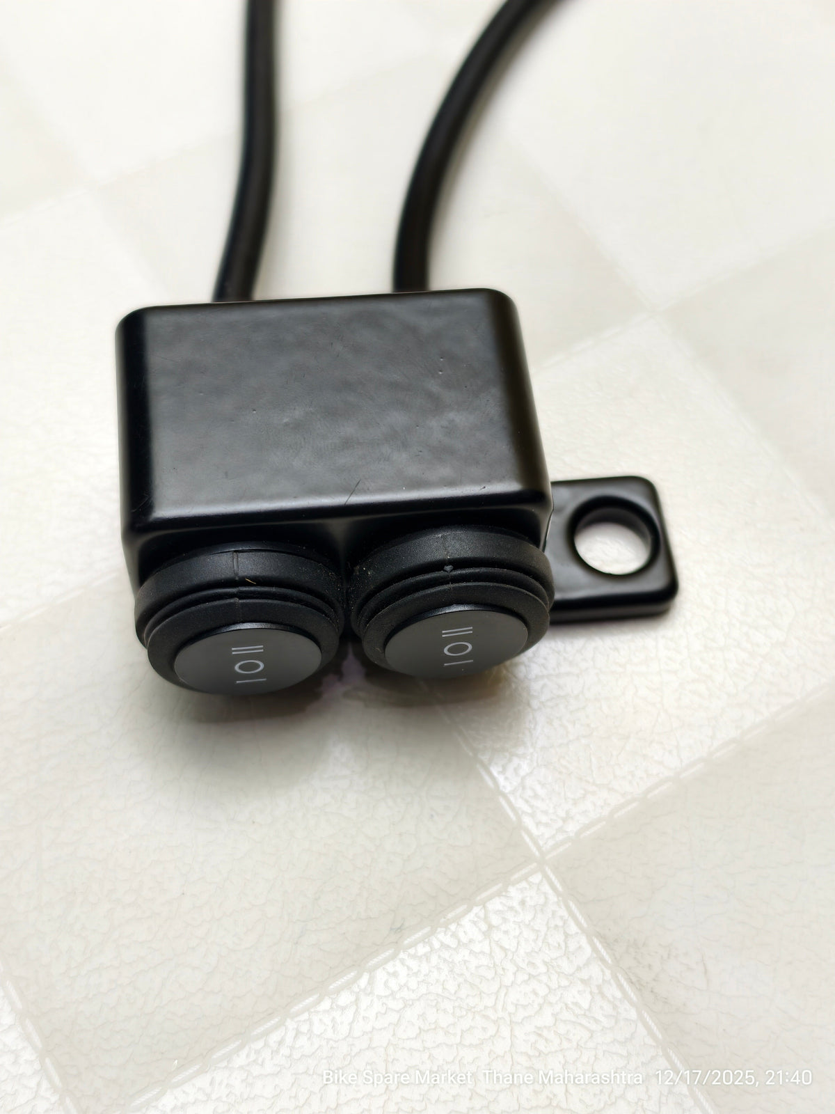 4way CNC Switch Black Mirror Fitting