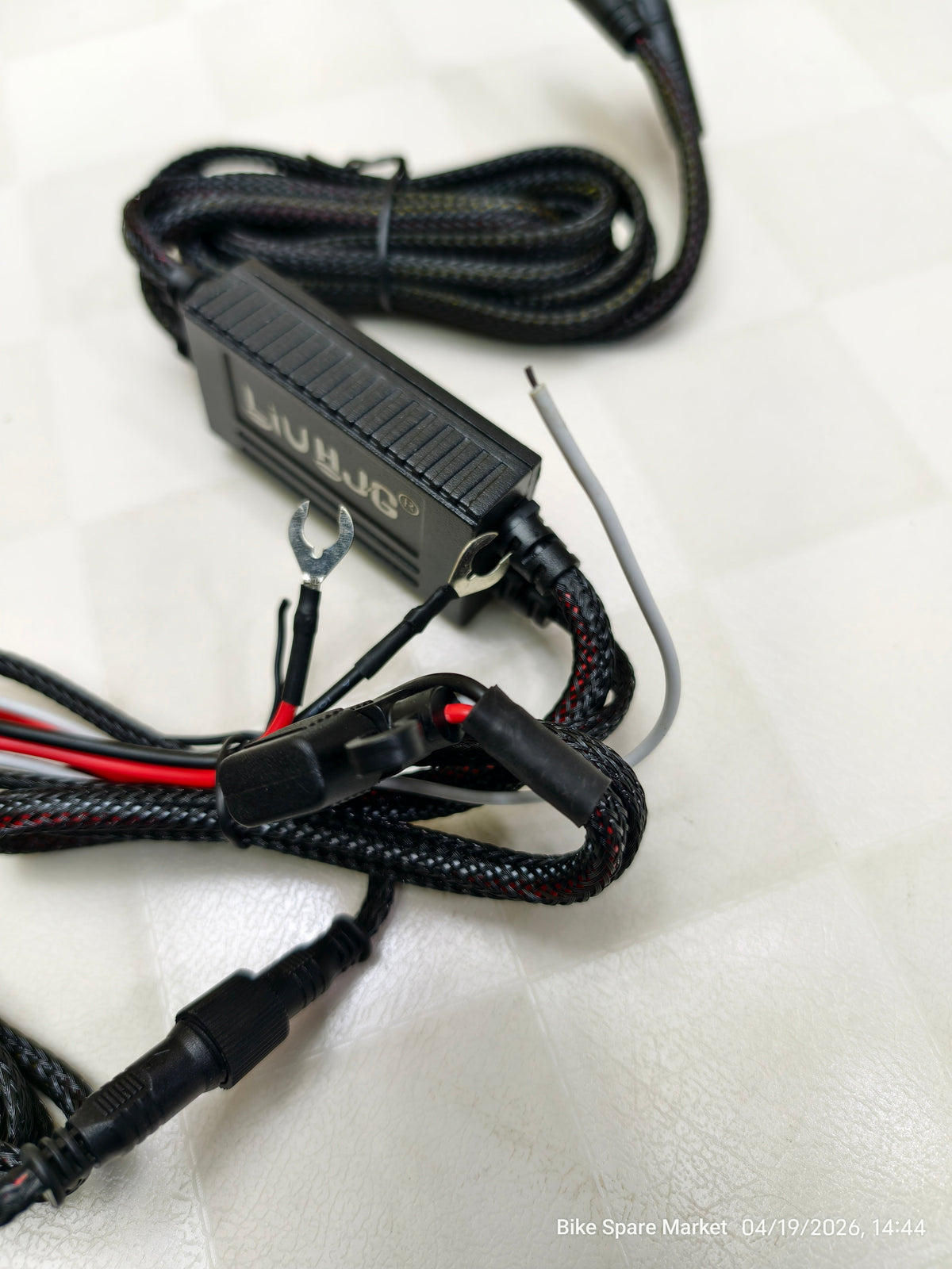 HJG Double Colour Braided Harness