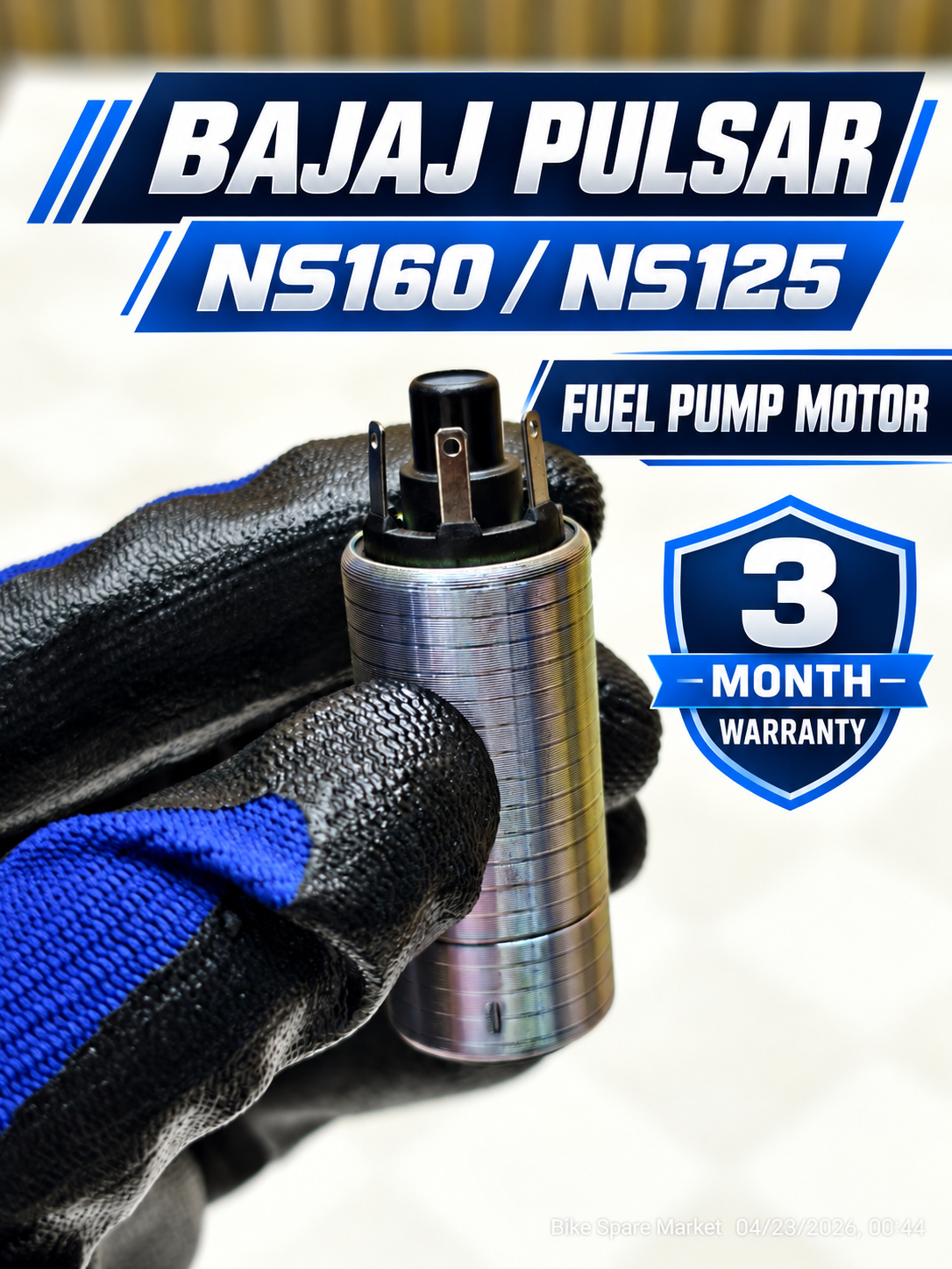 Bajaj Pulsar Ns160 / Ns125 Fuel Pump Motor 3m Warranty