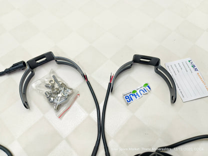 HJG 70W 7 LED FOG LIGHT WITH HARNESS ( 1 YEAR WARRANTY )