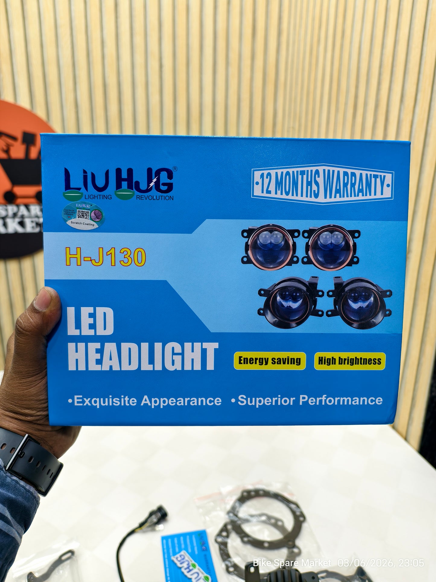 HJG J130 3 INCH 140W ALPHA FOG LIGHT ( 1 YEAR WARRANTY )