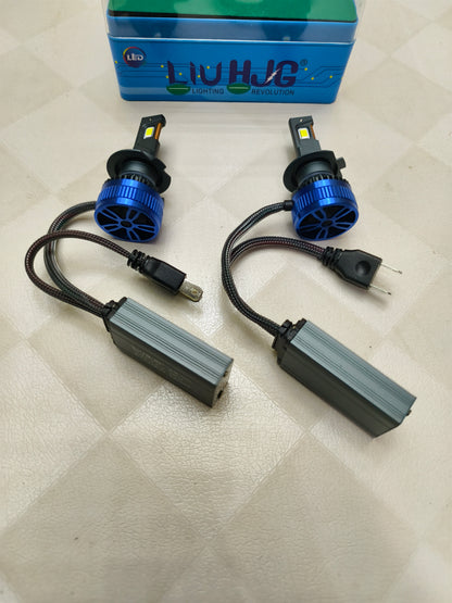 HJG 120W H7 Pair 12000 LM HEADLIGHT BULB ( 24M Warranty )