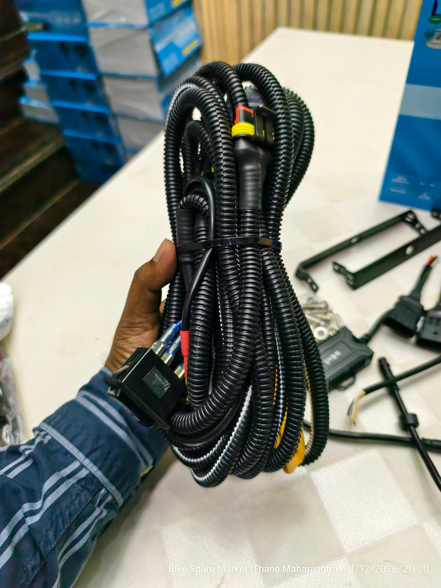 HjG Blaze 4 With Auxpro Harness 320w Pair ( 1 Year Warranty )