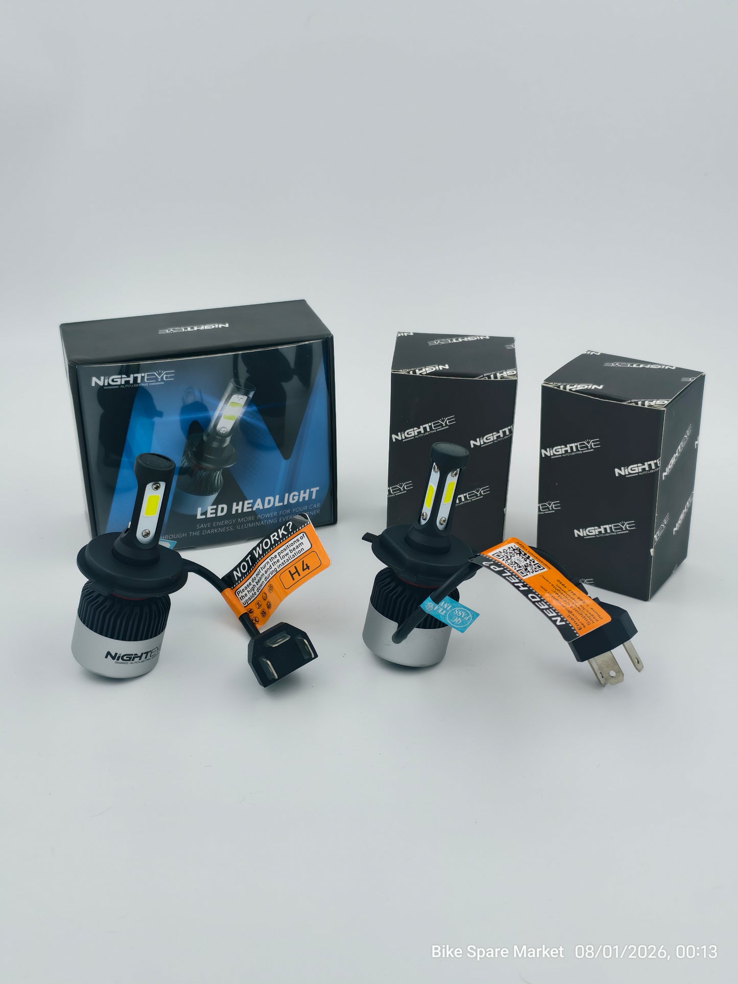 (Pair 2pc) Nighteye H4 90w Pair Pack of 2 ( 1 year warranty )