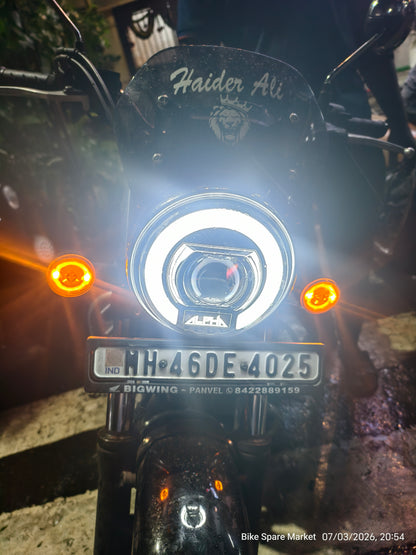 Honda CB350 , CB350 Dlx Pro , CB350c(Classic),CB350 Rs ,CB 350 Hiness H'ness  Headlight Conversation Kit ( LED to H4 )