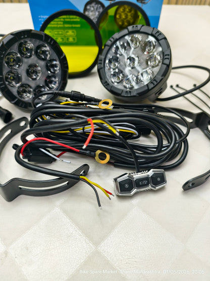 HjG 180w 9Led With Dimmer Harness (1 Year Warranty)