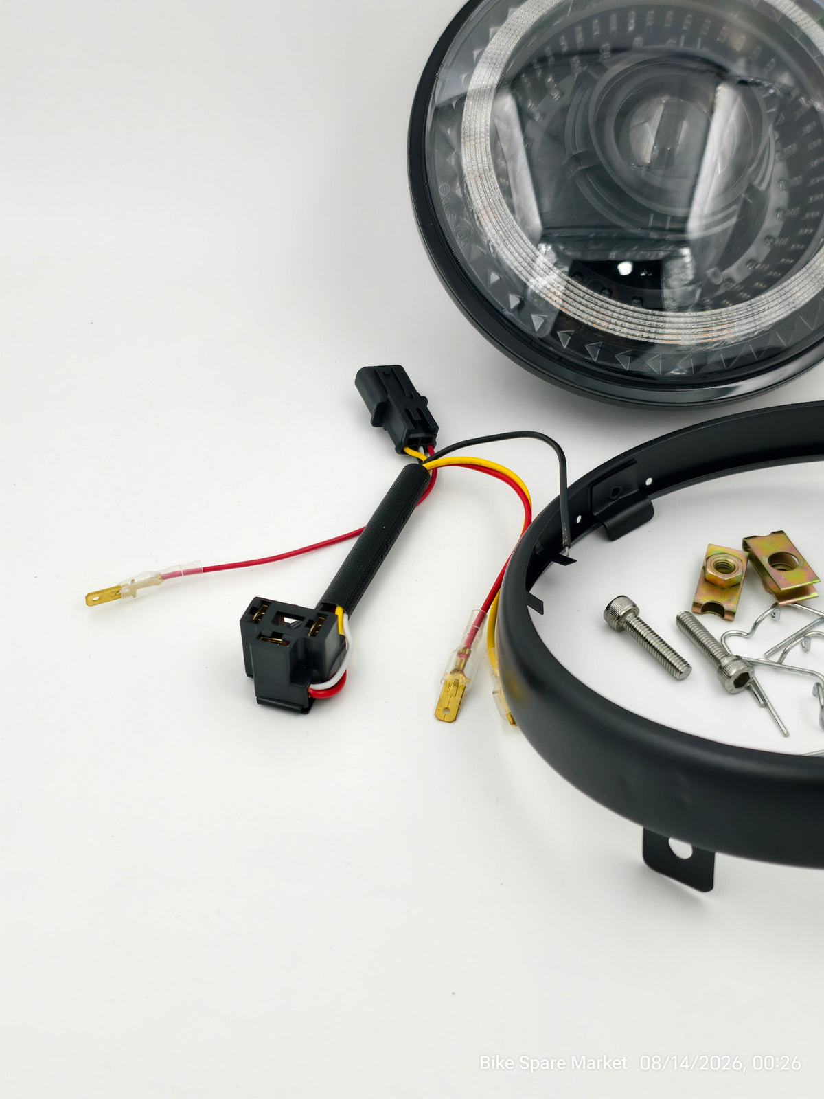 ( Himalayan 452 , GUERRILLA 450 ) HJG Transformer 175 94 Watt ( Full Kit , Ring , Coupler , Headlight , Nut Bolt )( 6m Warranty )