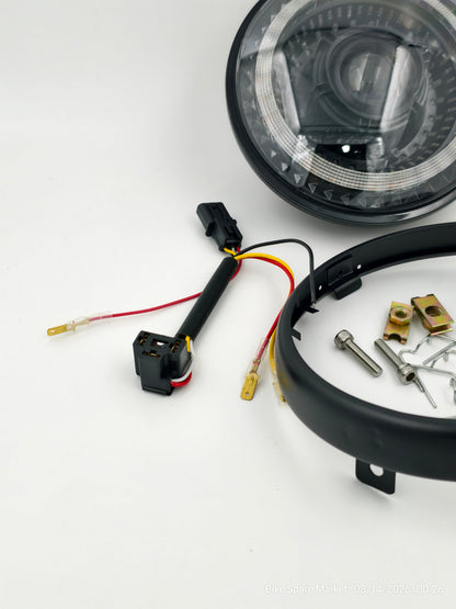 ( Himalayan 452 , GUERRILLA 450 ) HJG Transformer 175 94 Watt ( Full Kit , Ring , Coupler , Headlight , Nut Bolt )( 6m Warranty )