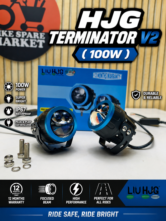 HJG Terminator V2 T2 JG84 100w fog light (1 Year Warranty)