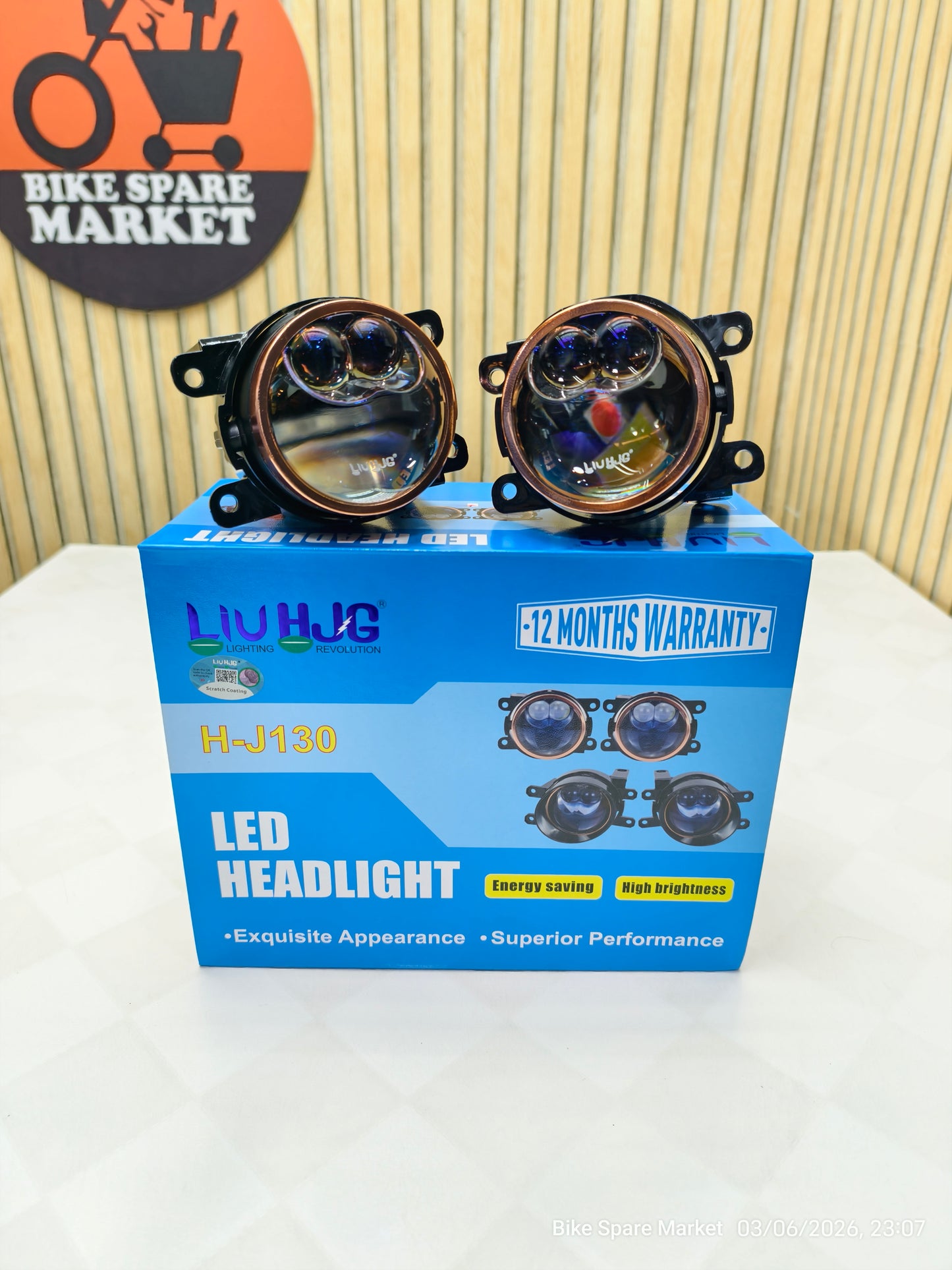 HJG J130 3 INCH 140W ALPHA FOG LIGHT ( 1 YEAR WARRANTY )