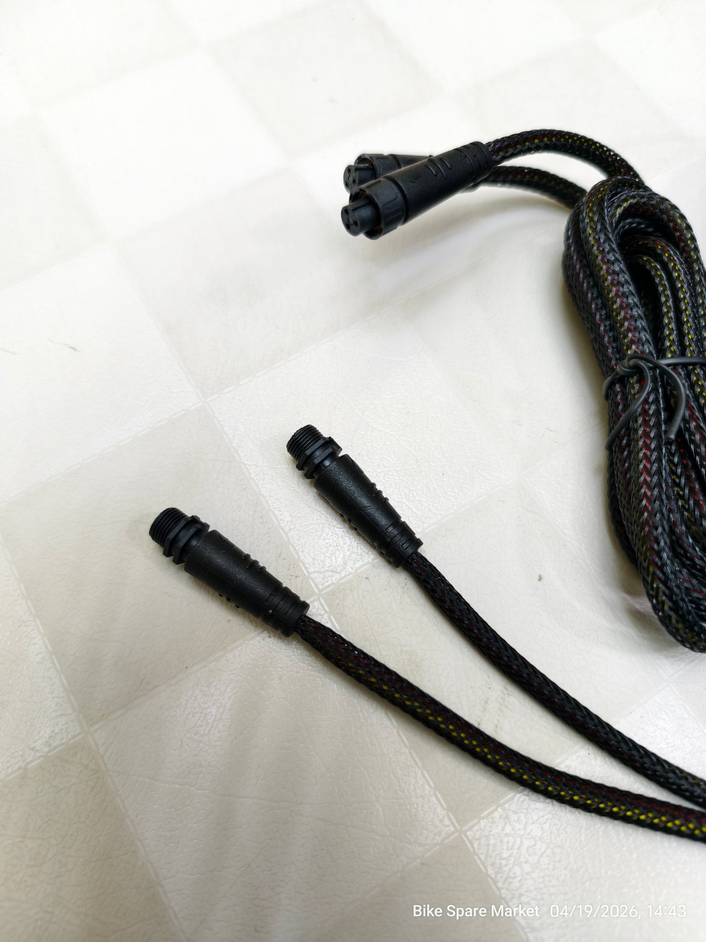 HJG Double Colour Braided Harness