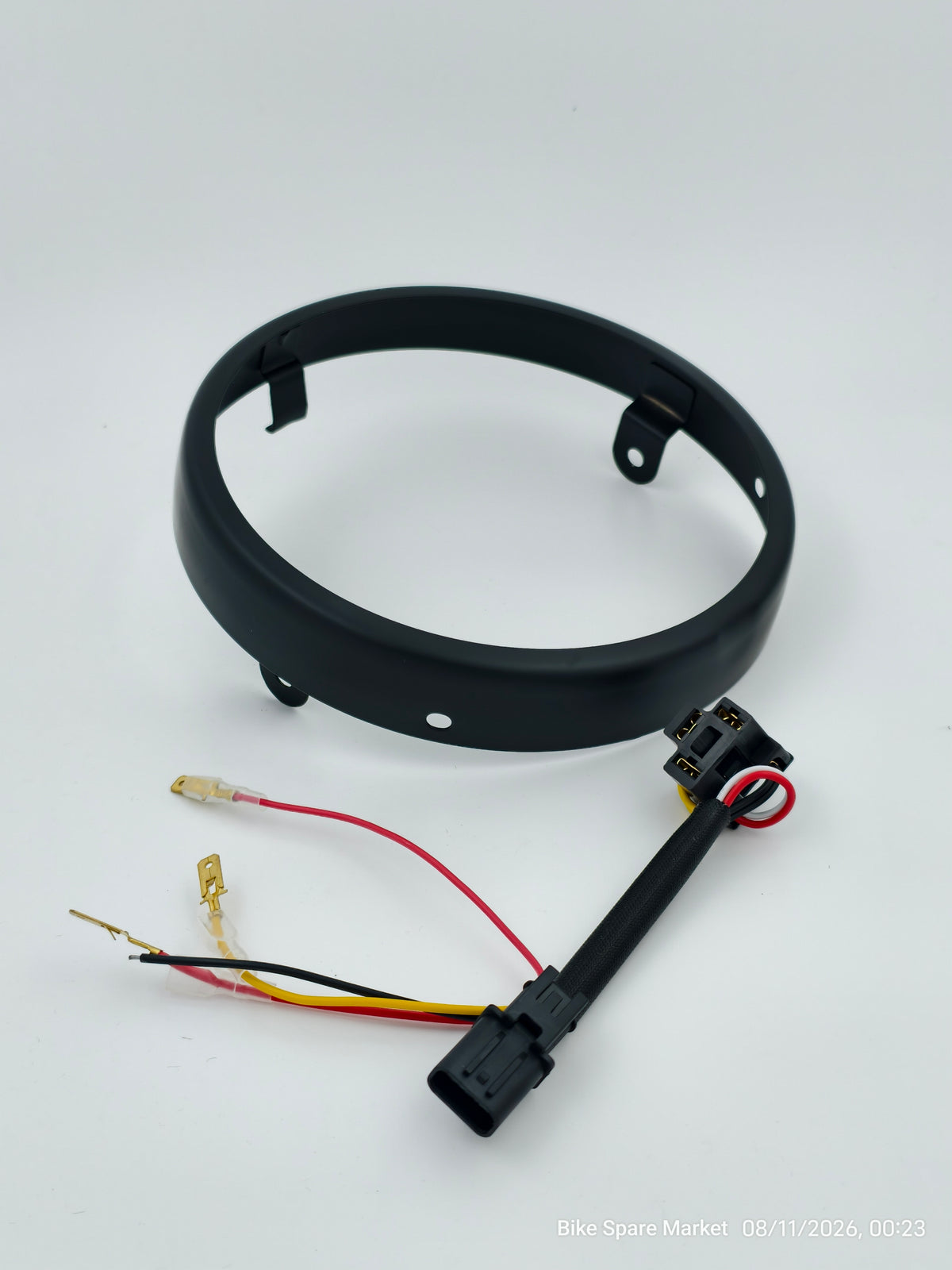 Royal Enfield Classic Reborn ( LED Version ) Headlight Rim For After Market Headlight Fitting All J Series Engine Bs6 Compatible