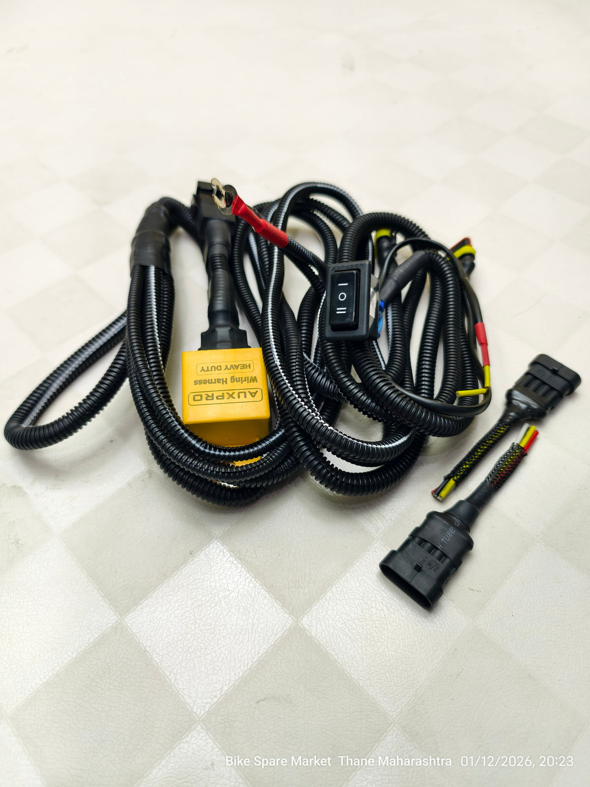 Auxpro Harness Support Upto 500w (6M Warranty)