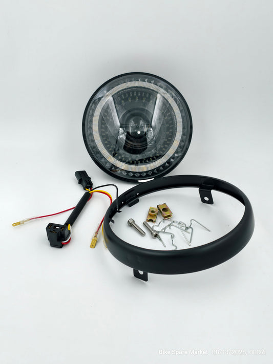 ( Himalayan 452 , GUERRILLA 450 ) HJG Transformer 175 94 Watt ( Full Kit , Ring , Coupler , Headlight , Nut Bolt )( 6m Warranty )