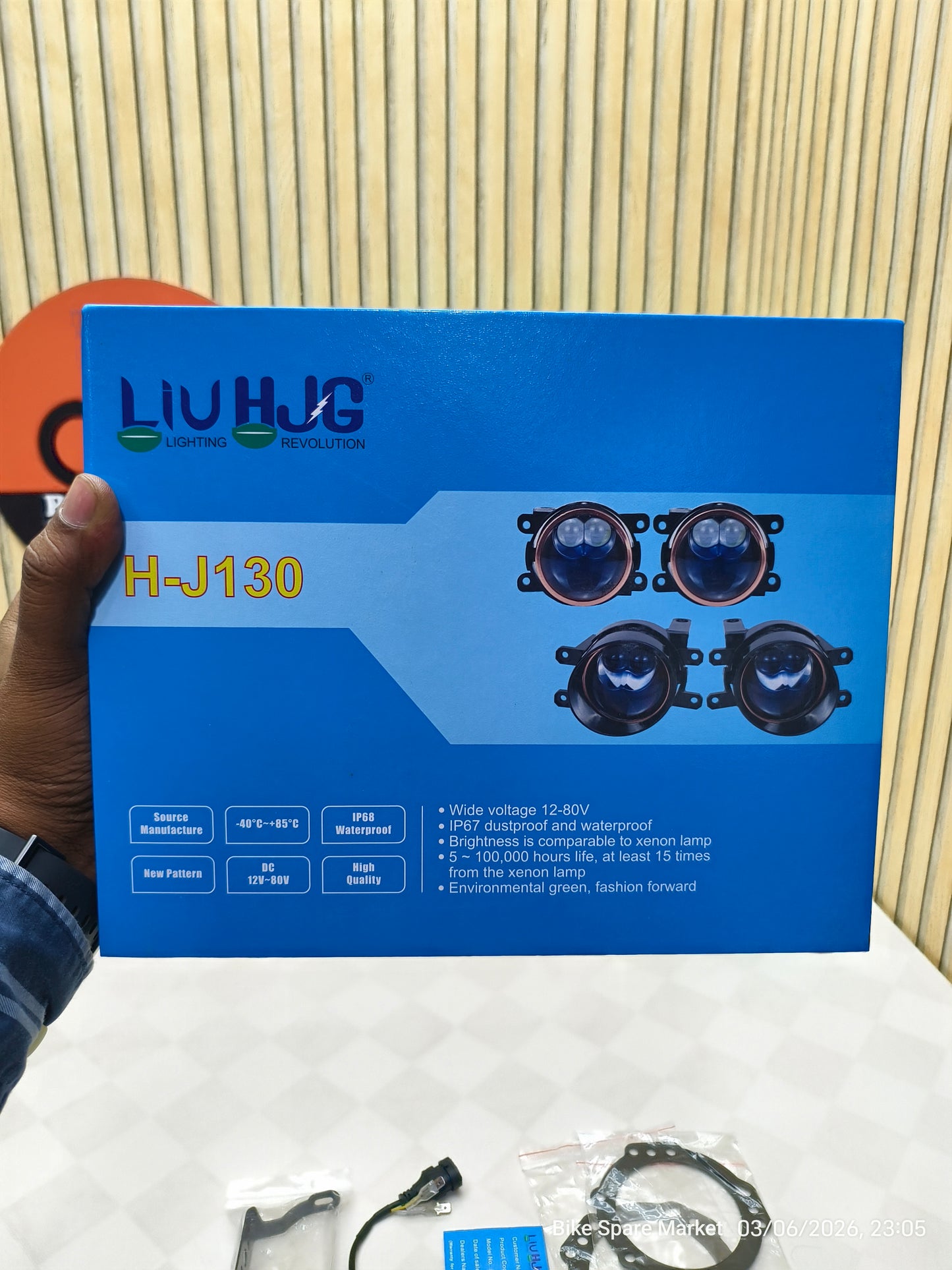 HJG J130 3 INCH 140W ALPHA FOG LIGHT ( 1 YEAR WARRANTY )