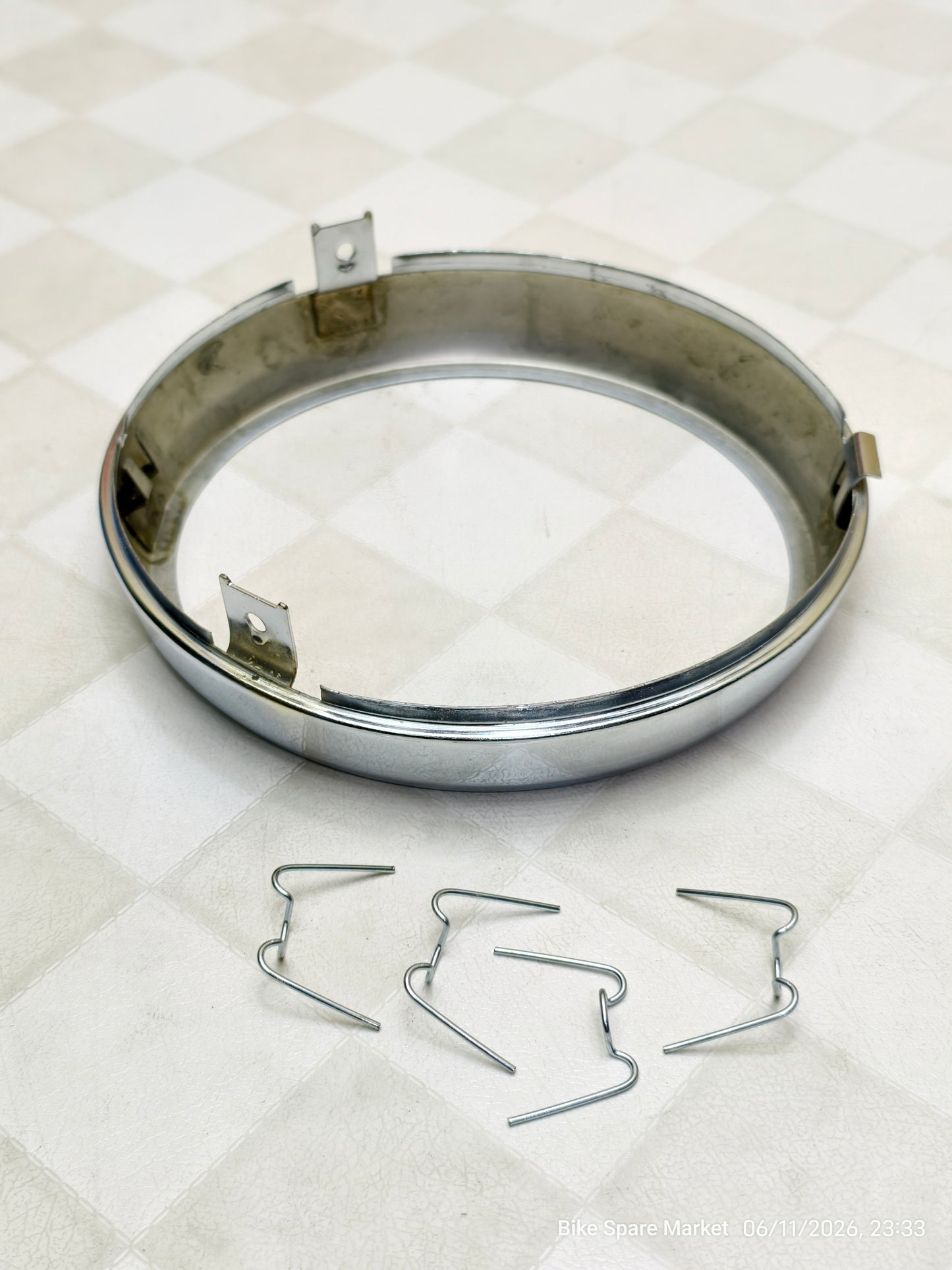 RE Meteor 350 Custom Headlight Rim