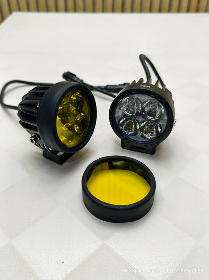 HJG CREE Round 4×4 80w With Harness Clamp (6m Warranty)