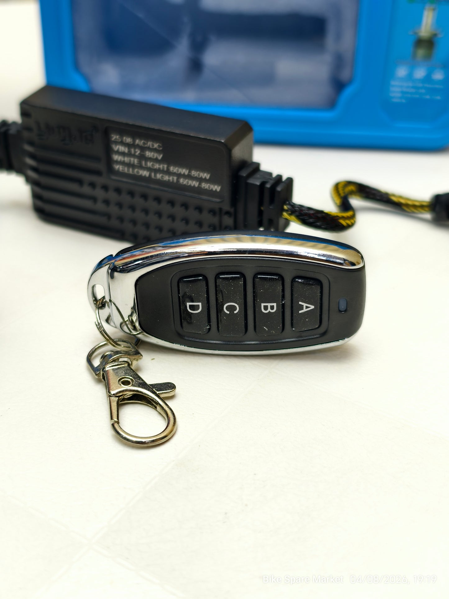 HJG M3 MINI 120W REMOTE H4 HEADLIGHT BULB (6M WARRANTY )