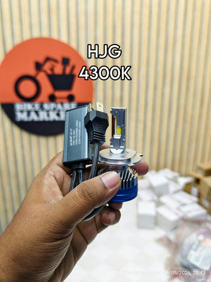 HJG 4300K (Warm White) 24000LM LED Headlight Bulb – 12 Months Warranty