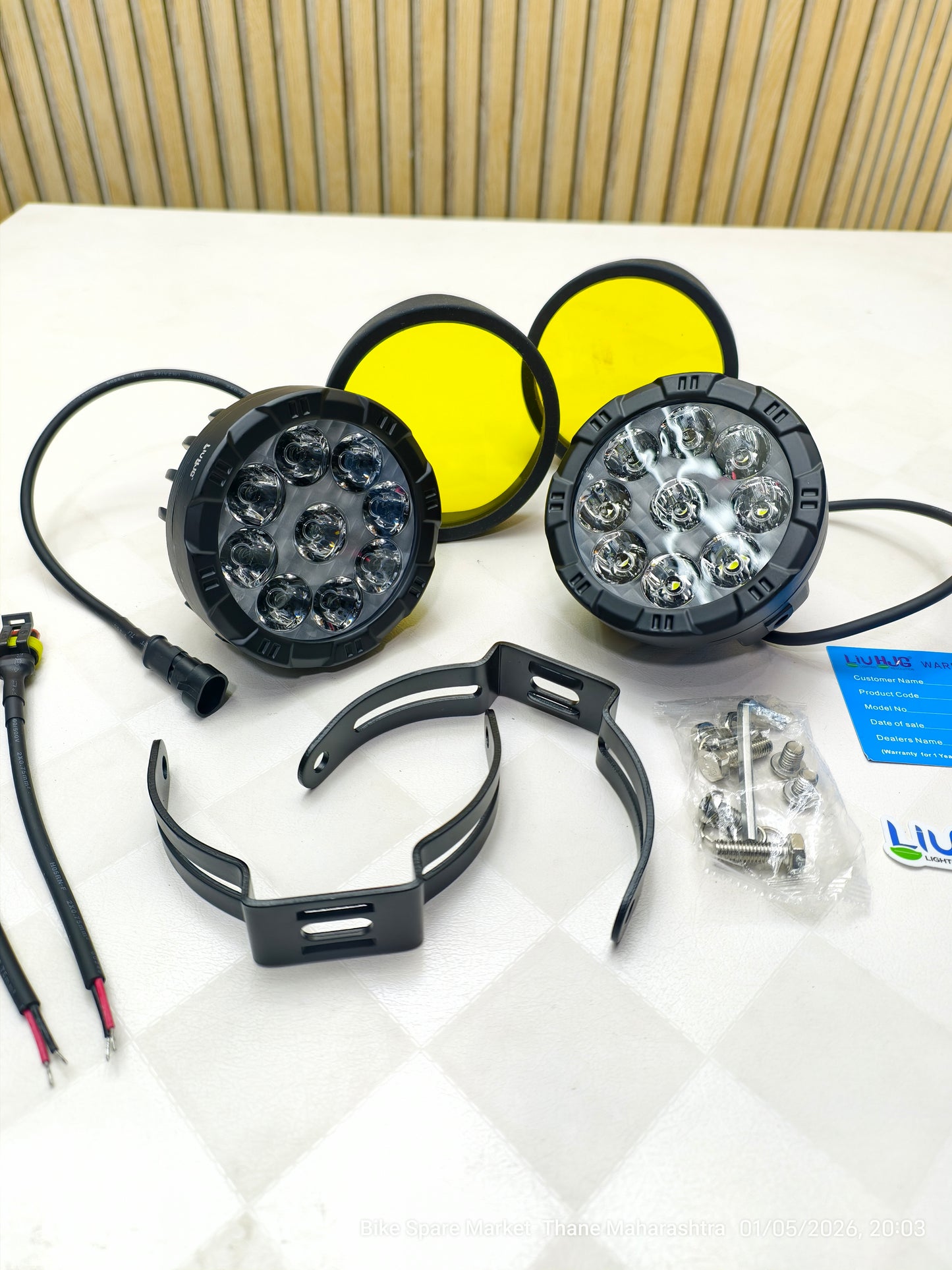 HjG 180w 9Led With Dimmer Harness (1 Year Warranty)