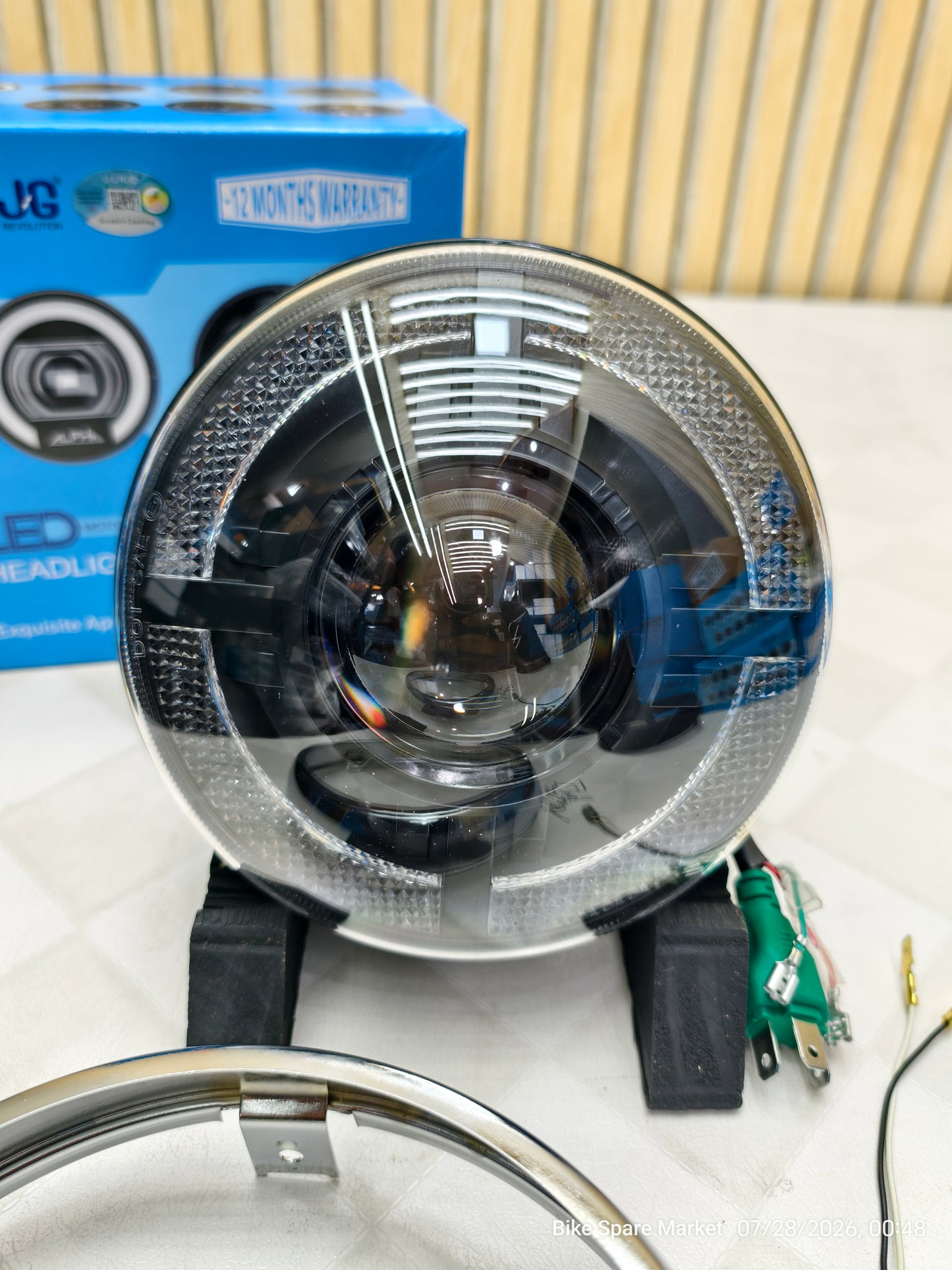 ( Meteor 350 Halogen ) HJG C-318 Diamond 💎 108 watt High 58 watt low 50w Full kit ( 6m Warranty )