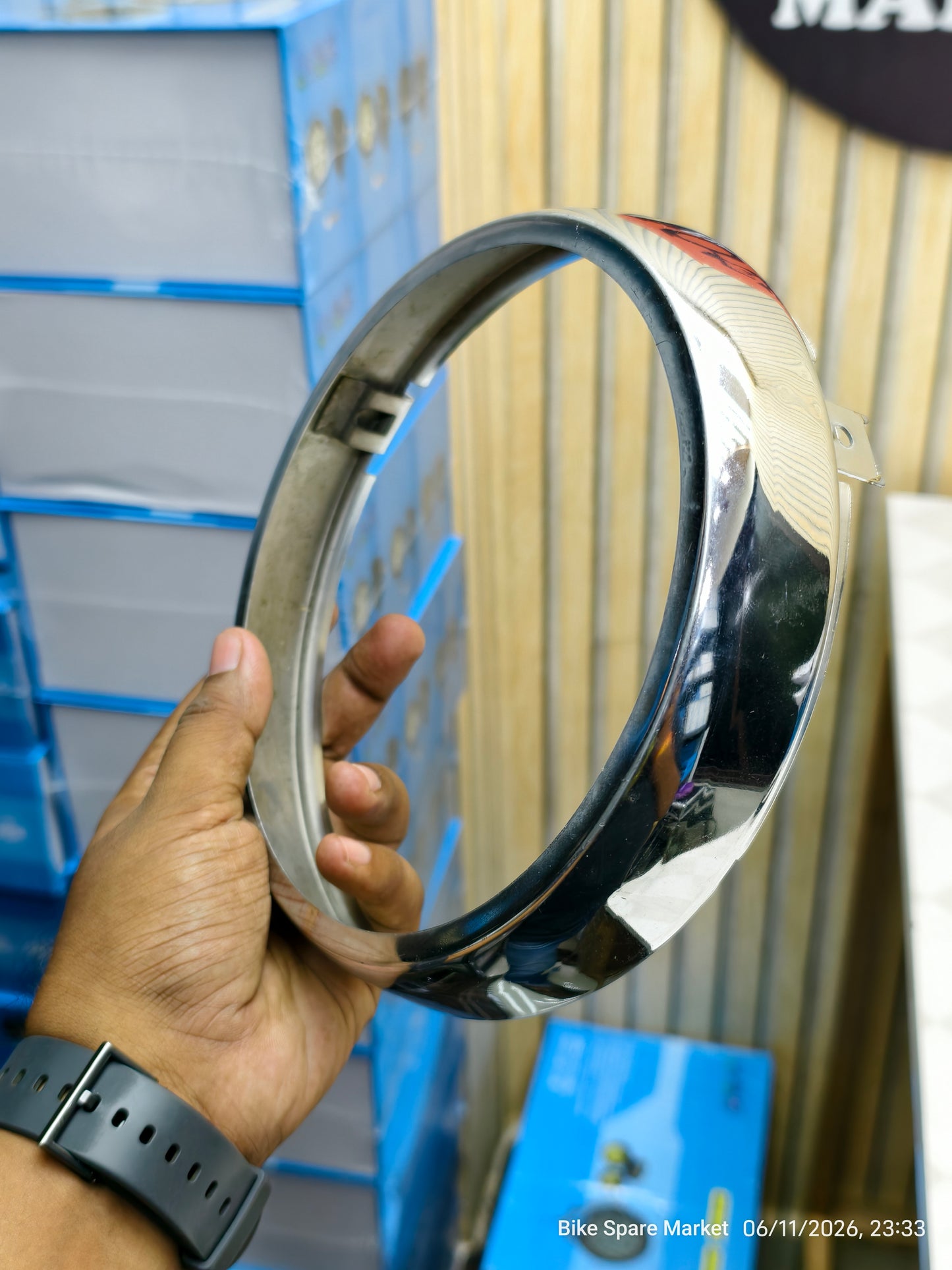 RE Meteor 350 Custom Headlight Rim