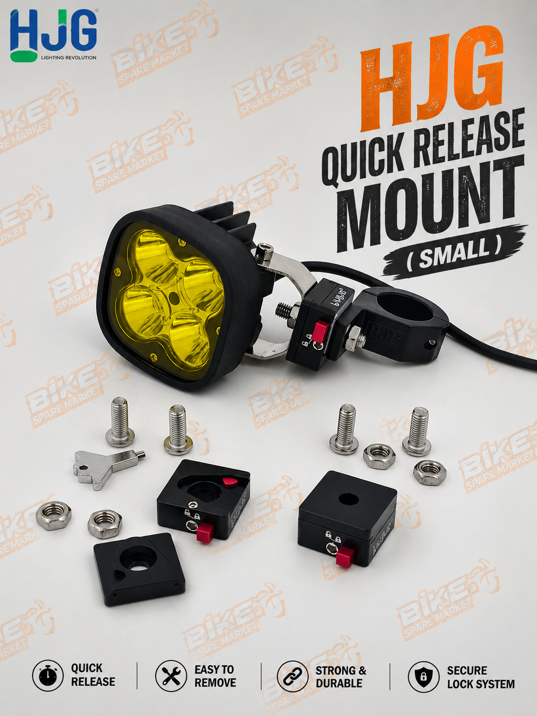 ( Pair ) Liu HJG Clamp MOUNT PRO / HJG QUICK RELEASE Clamp MOUNT ( SMALL )