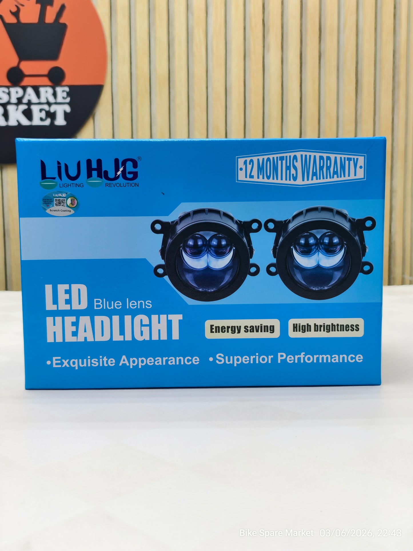 HJG 3 INCH ALPHA FOG LIGHT 140W (6M WARRANTY)