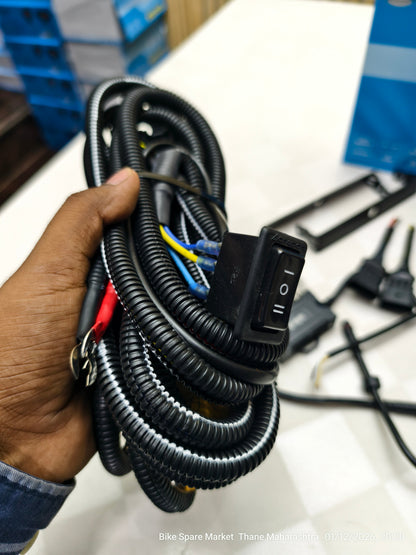 Auxpro Harness Support Upto 500w (6M Warranty)