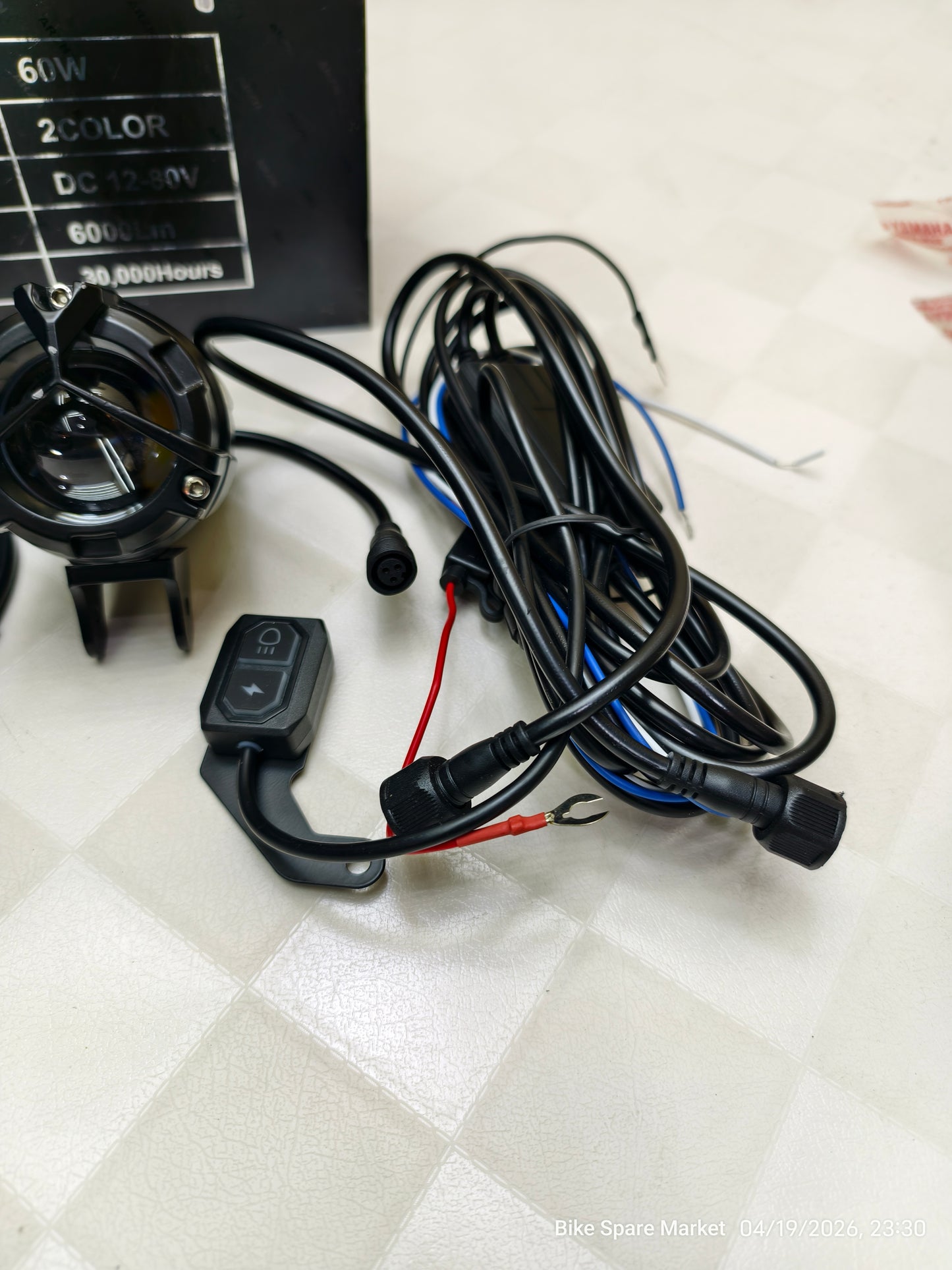 ARZER MERCEDES Y FOG LIGHT 60W WITH HARNESS CLAMP FREE ( 6M WARRANTY )