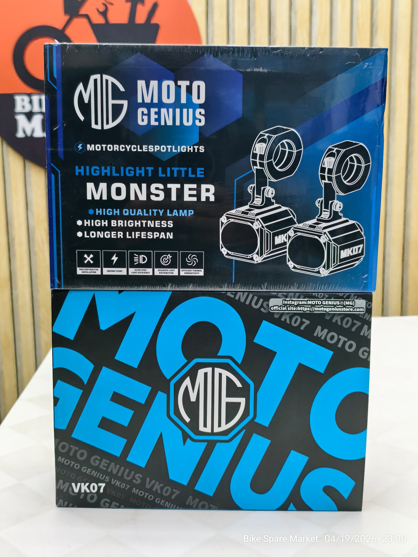 MOTO GENIUS VK07 (MK07) 80W 9600LM WITH FULL KIT (6M WARRANTY )