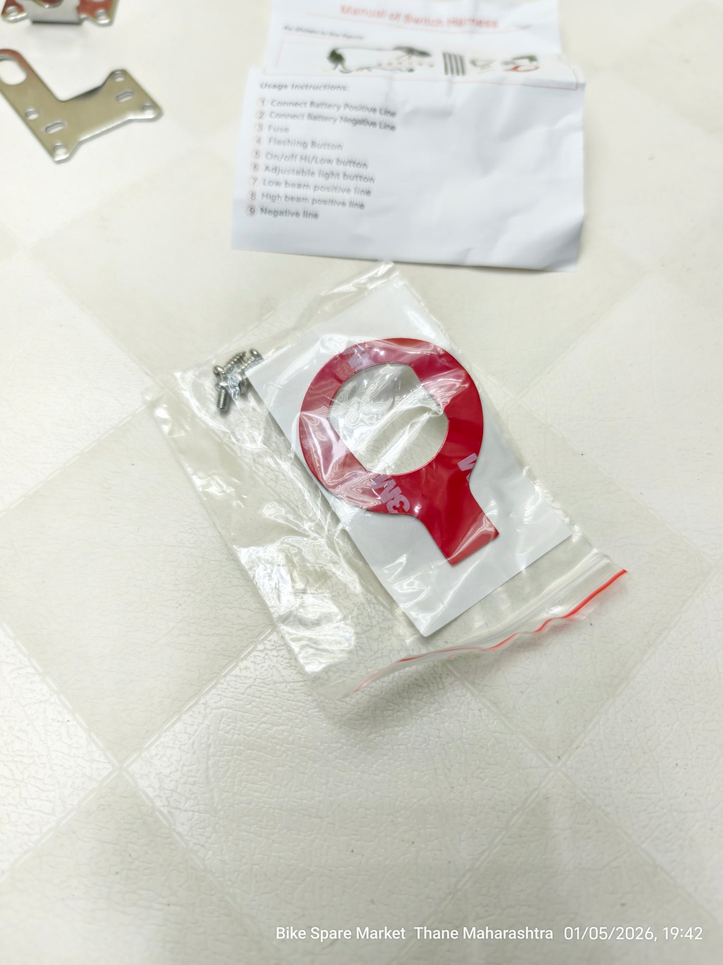 HjG Dimmer Harness (3Wire) Support Upto 180w (6M Warranty)