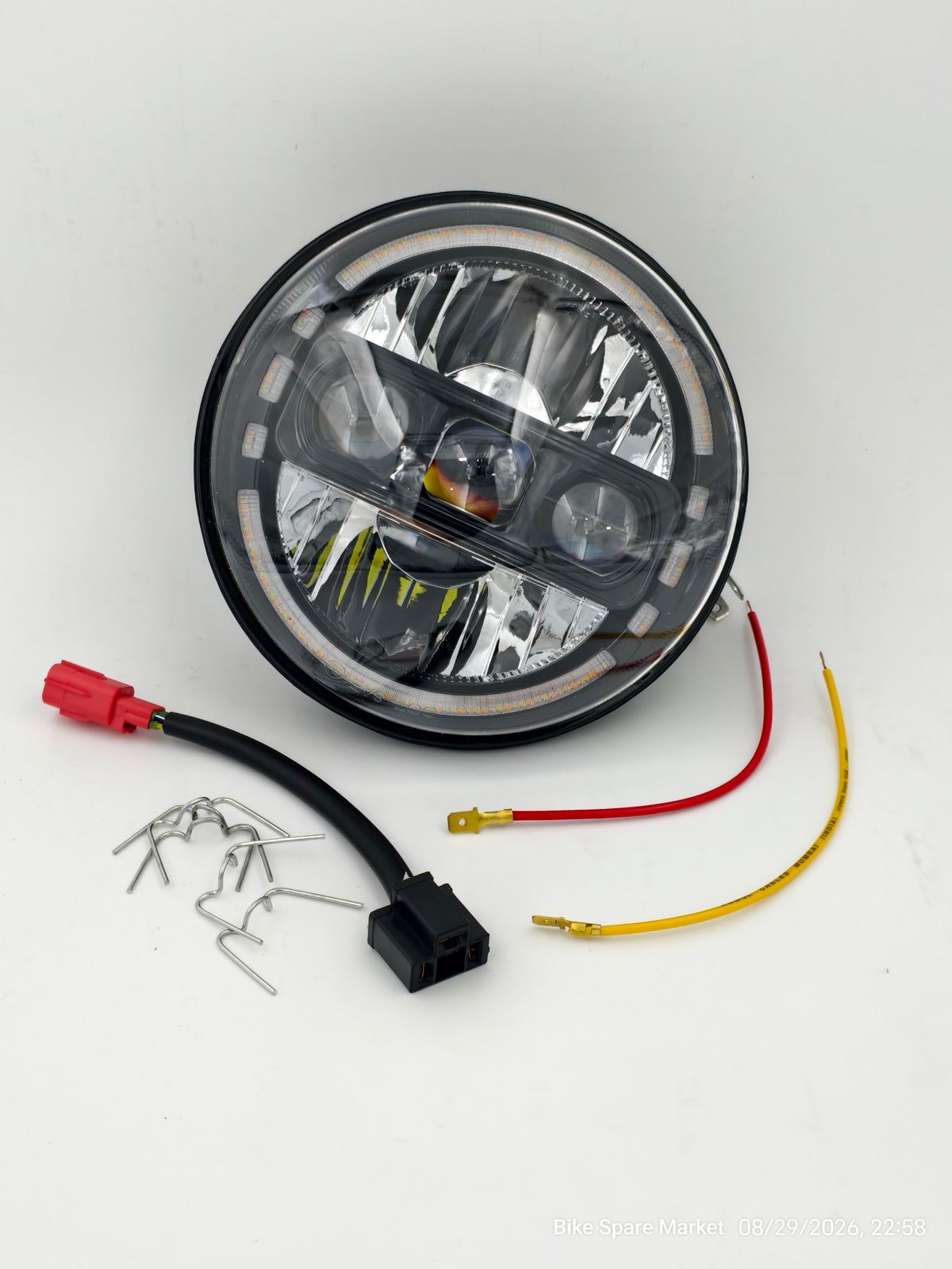 Honda CB350 , CB350 Dlx Pro , CB350c(Classic),CB350 Rs ,CB 350 Hiness H'ness / HJG C 235 133 Watt Dragon Projector Headlight ( Full Kit ) 6m Warranty