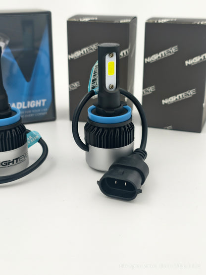 ( Pack of 2 H8/H9/H11/H16 ) Nighteye 90w Pair LED Headlight Bulb ( 1 year warranty )