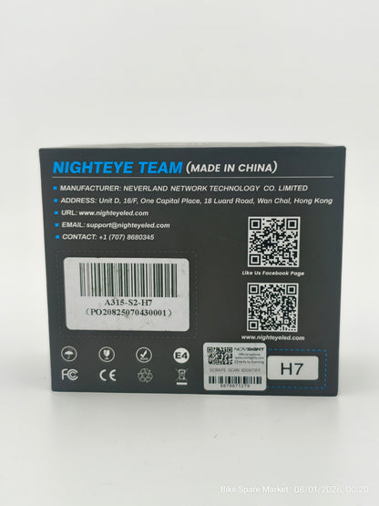 ( Pair Pack of 2 H7 ) Nighteye H7 90w Pair LED Headlight Bulb ( 1 year warranty )