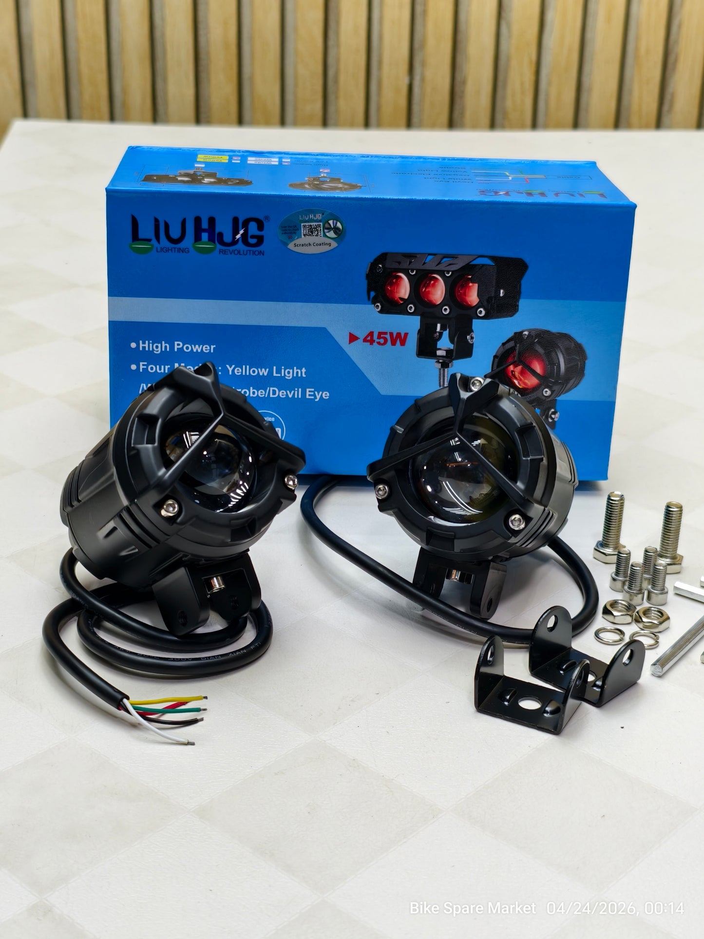 HJG MERCEDES Y FOG LIGHT 90w ( UPGRADE RED DEVIL VERSION )