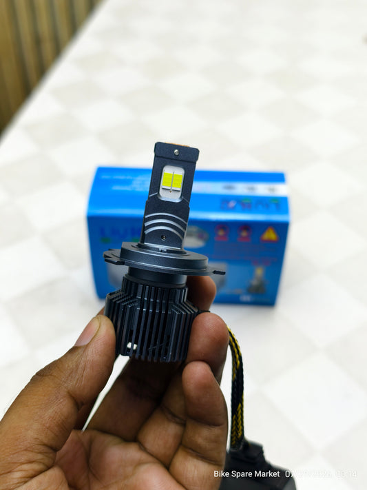 HJG M2 MINI J-J03 120W H4 HIGH 60W LOW 60W LED HEADLIGHT BULB ( 1 YEAR WARRANTY )