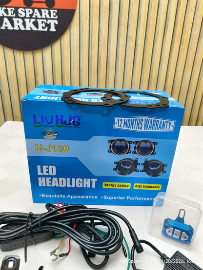HJG 3 inch J130 Alpha Tri Colour Spot With Spread With Wireless Harness 140w