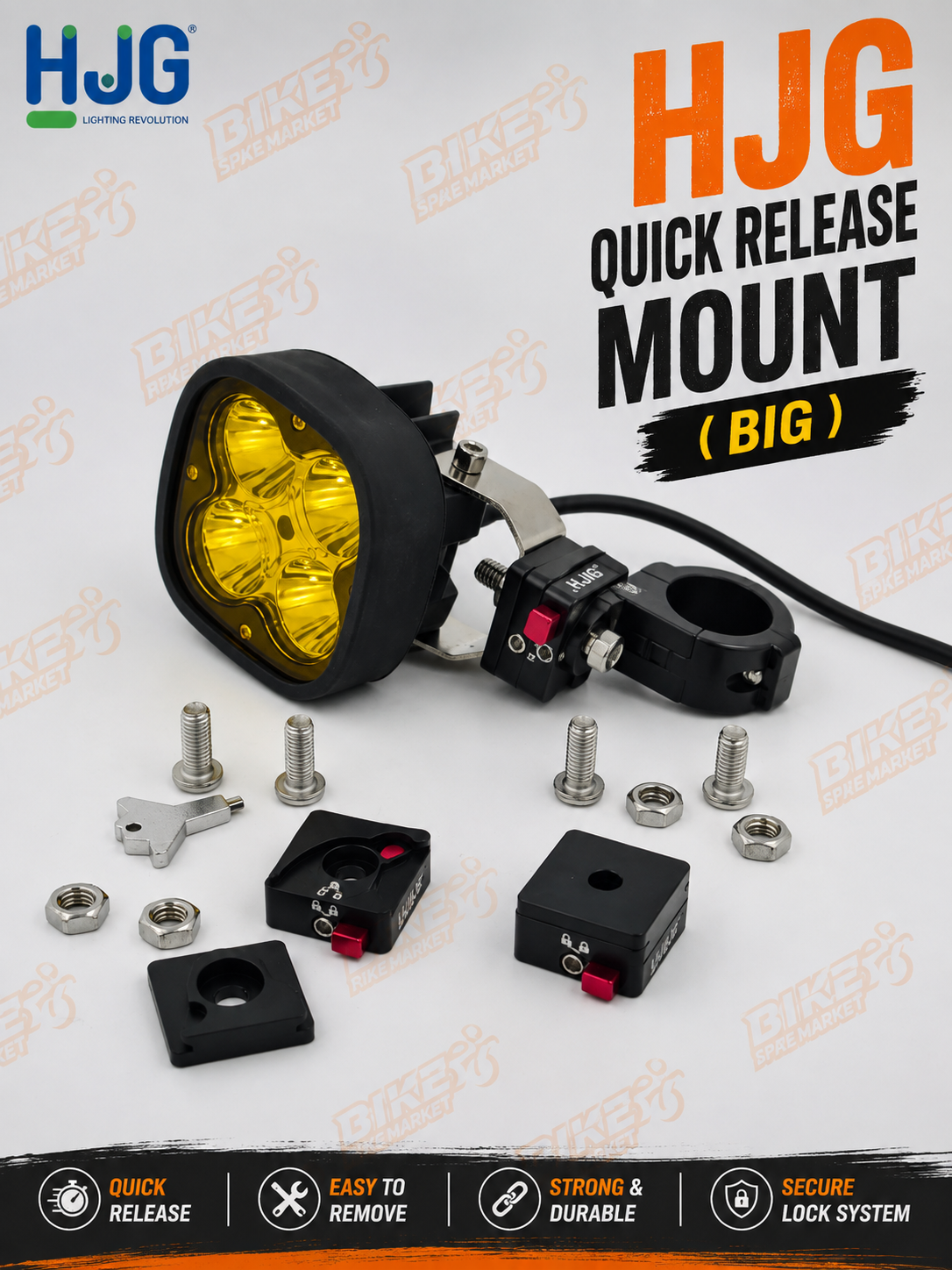 ( Pair ) Liu HJG Clamp MOUNT PRO / HJG QUICK RELEASE Clamp MOUNT ( Big )