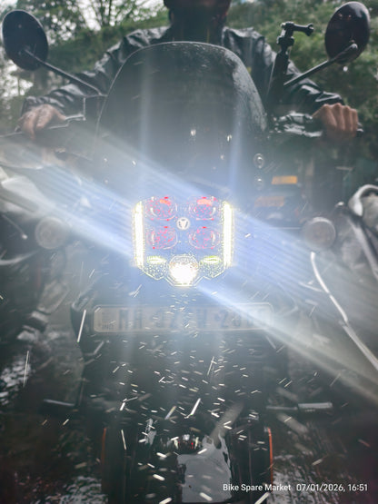 HJG GODS EYE V2 5 LED 90W low 120w high  (6m Warranty)