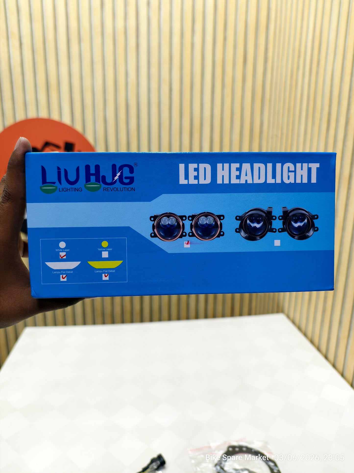 HJG J130 3 INCH 140W ALPHA FOG LIGHT ( 1 YEAR WARRANTY )