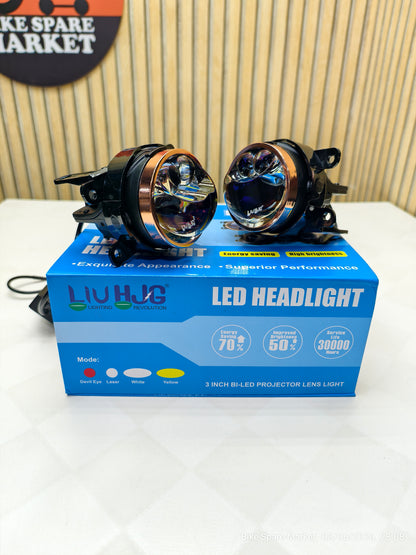 HJG J130 3 INCH 140W ALPHA FOG LIGHT ( 1 YEAR WARRANTY )