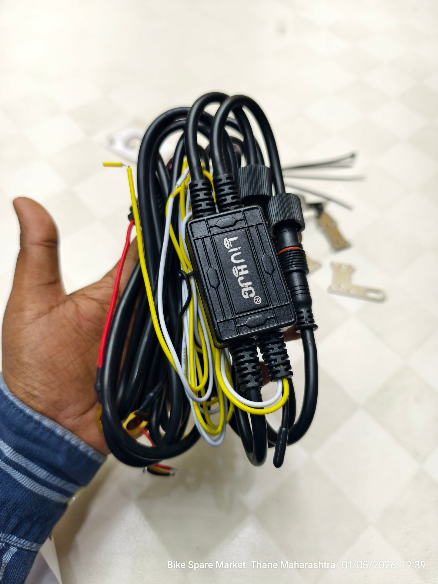 HjG Wireless Dimmer Harness (3Wire) Support Upto 180w (6m Warranty)