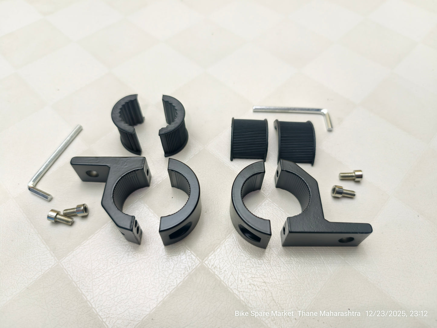 HjG CNC Leg Gaurd Crash Gaurd Clamp With Big Bolt